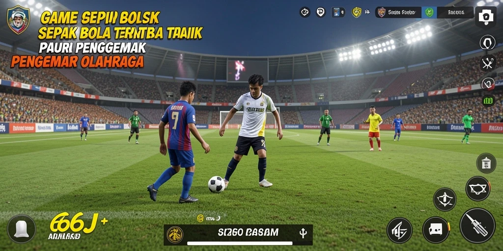 Tampilan gameplay dari 666J yang seru dan menegangkan.
