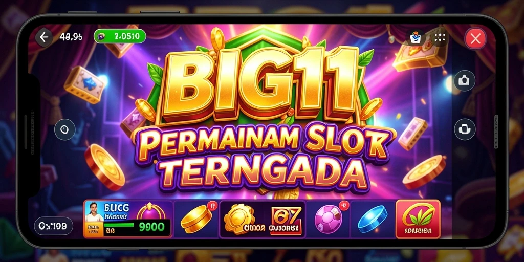 Tampilan screenshot utama BIG11 menampilkan suasana gameplay Slot yang menghibur.