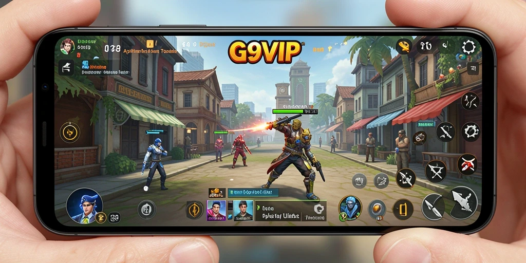 Screenshot utama G9VIP menampilkan antarmuka aplikasi Utility yang menarik.