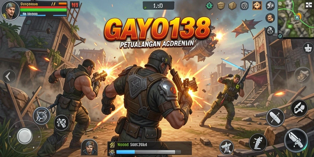 Tampilan gameplay GAYO138 yang seru dan mendebarkan.