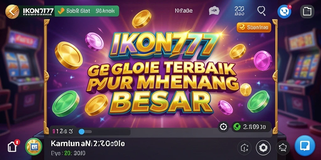 Tampilan gameplay Slot yang mengasyikkan di IKON777.