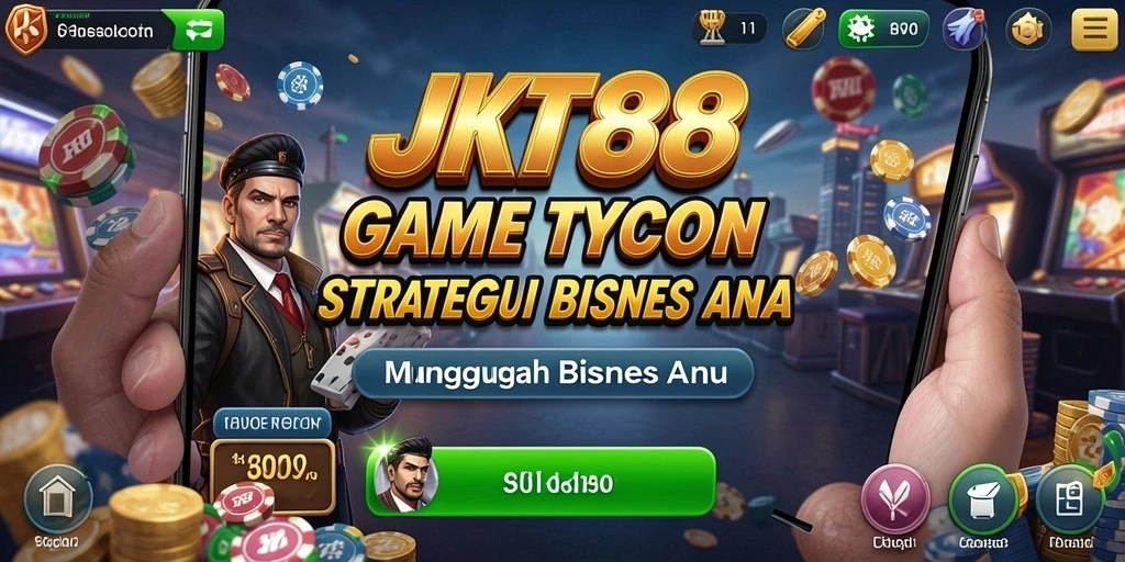 Screenshot utama JKT88 menampilkan gameplay Tycoon yang seru.