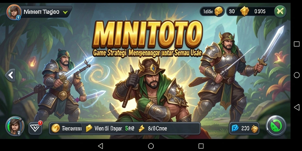 Tampilan menarik dari gameplay MINITOTO yang mendebarkan.
