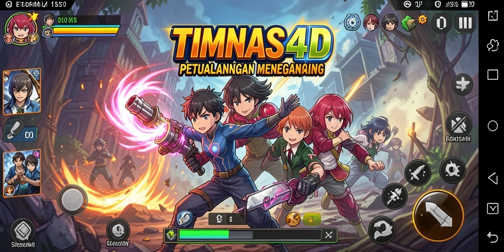 Tampilan gameplay Anime yang menarik dan penuh warna.