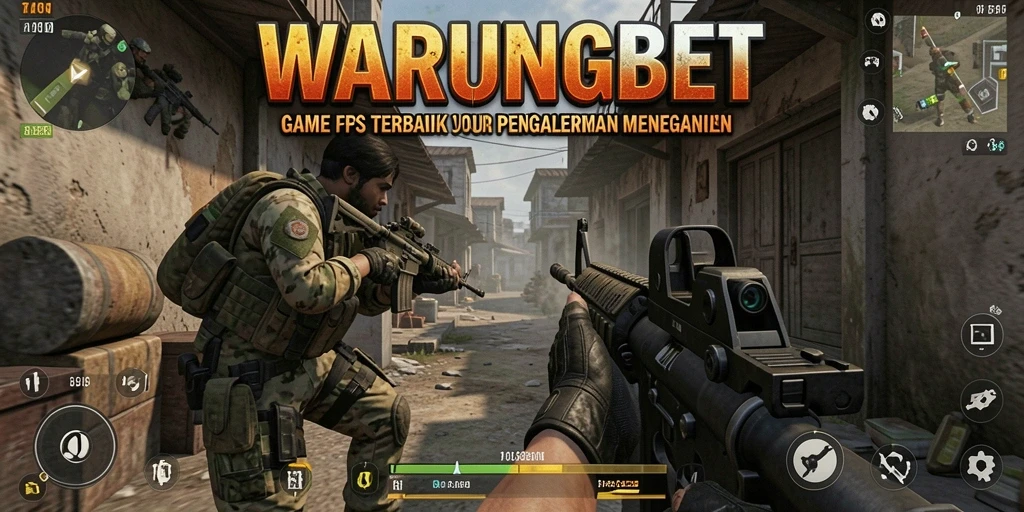 Tampilan gameplay seru di WARUNGBET dengan aksi tembak-menembak yang intens.